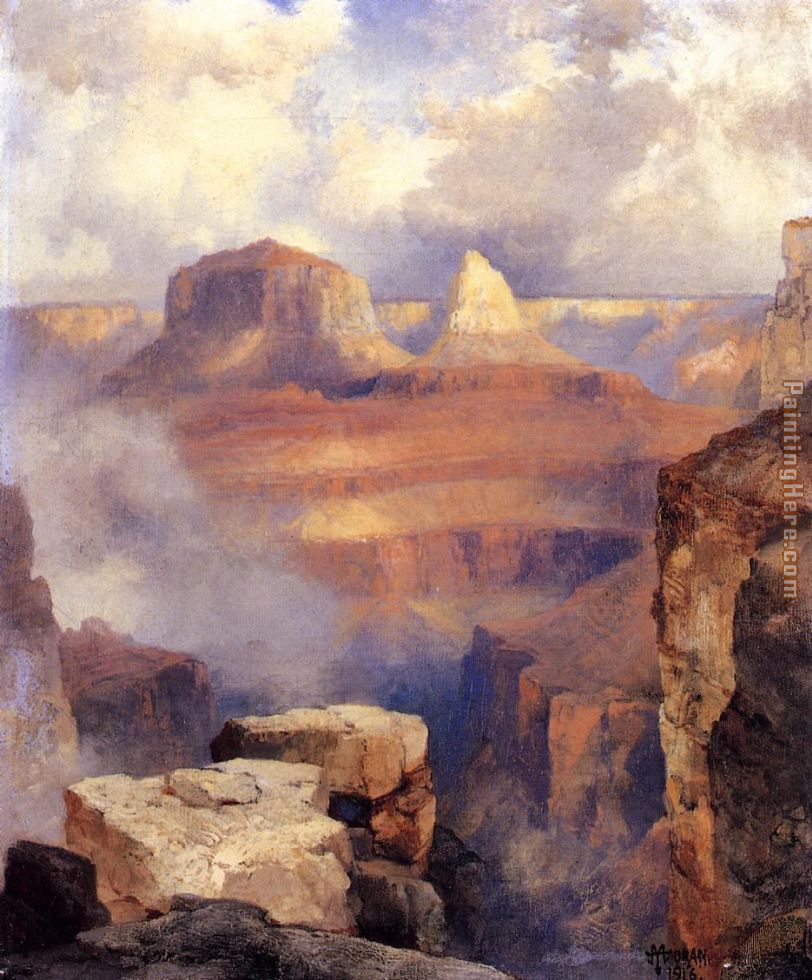 Grand Canyon painting - Thomas Moran Grand Canyon art painting